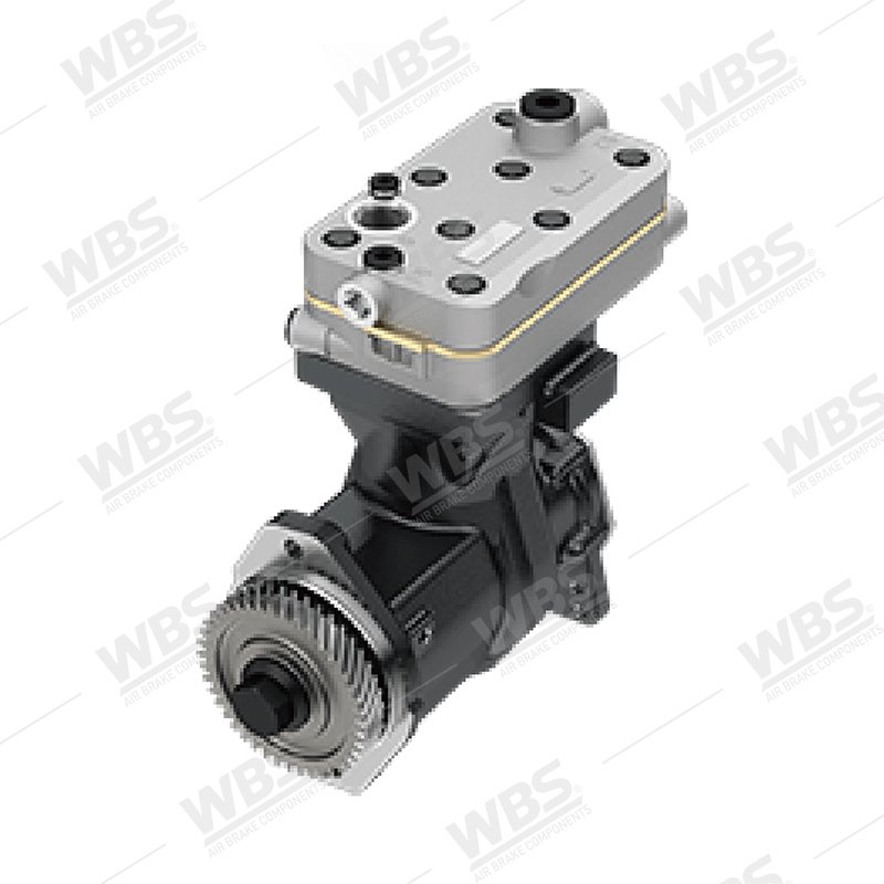 Air Brake Compressor Truck Engine Parts for CUMMINS Engine Single Cylinder air Compressor with Gear OEM 3999917